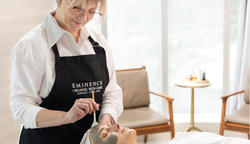 esthetician and lead skin care trainer natalie pergar